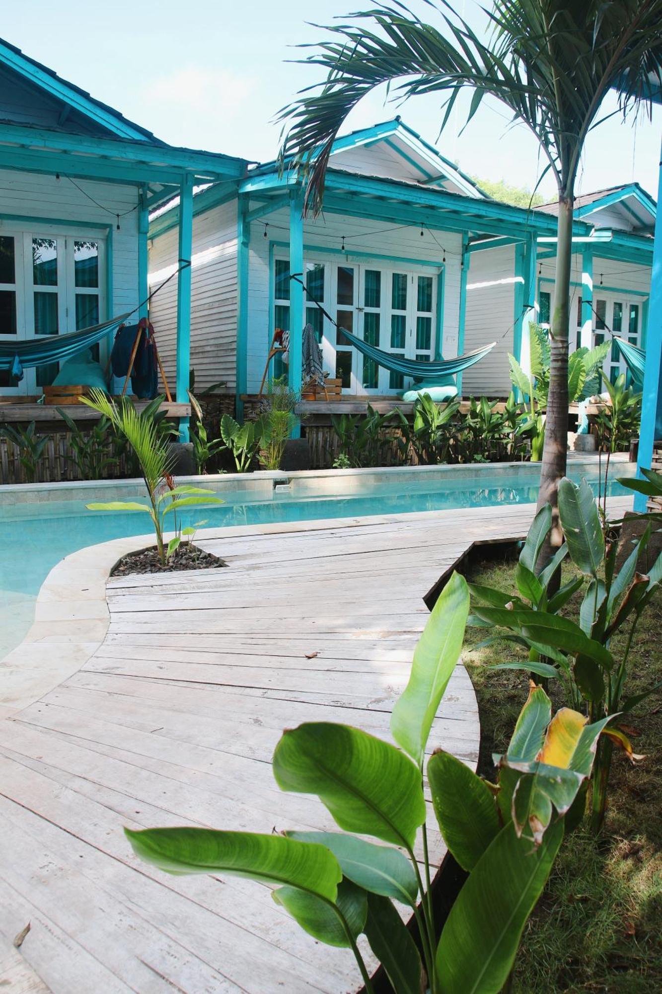 Bed and Breakfast Casa Kapuas Gili Trawangan Exterior foto